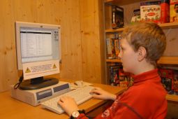Computer zum Surfen im BIZ
